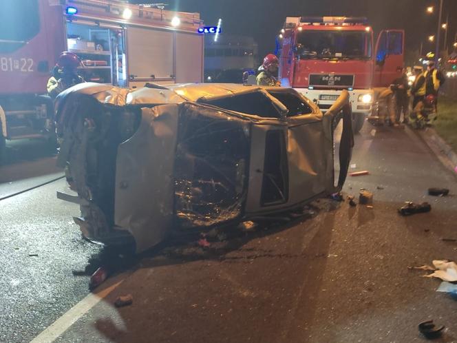 Groźny wypadek na Al. Konstytucji 3 Maja w Lesznie
