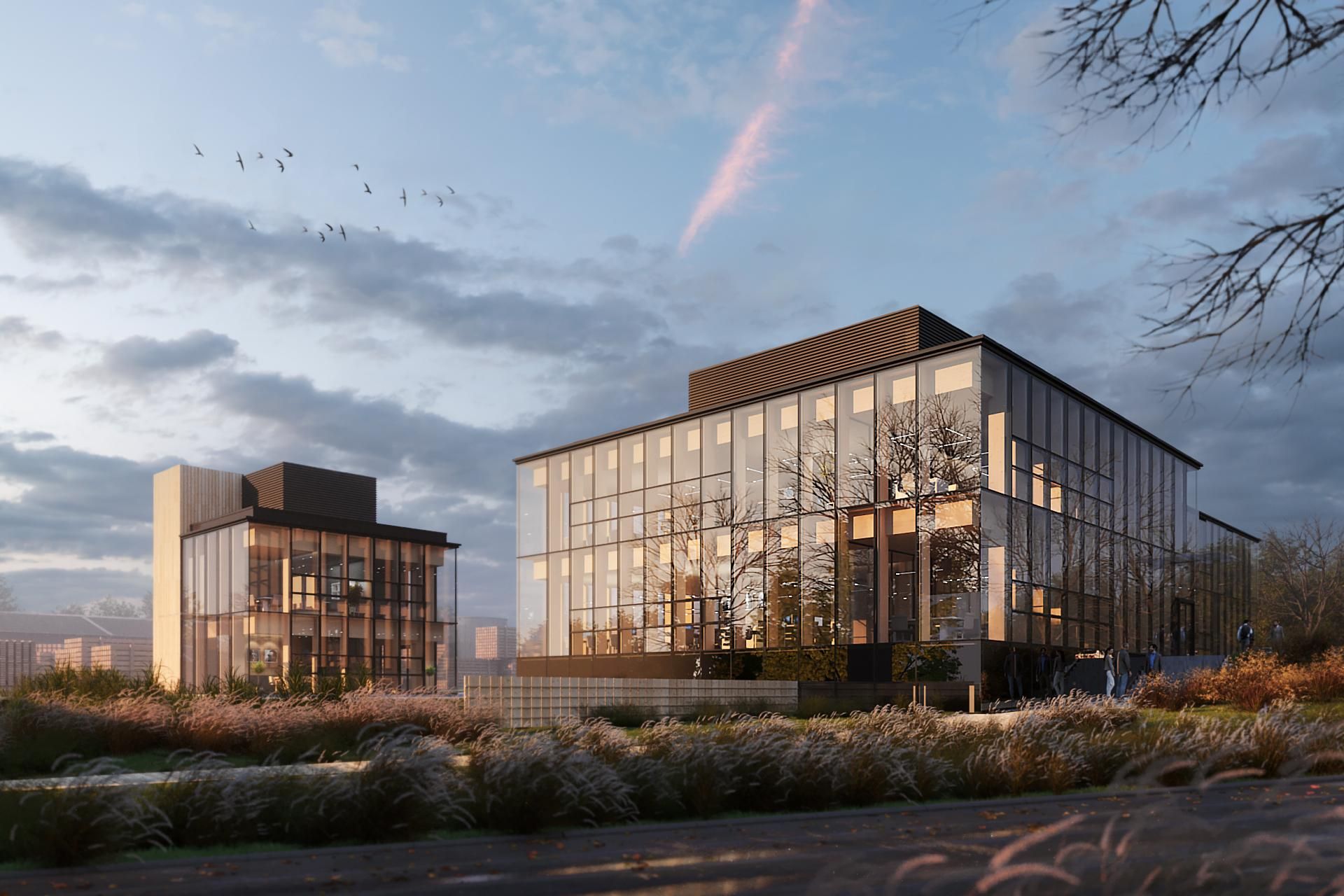 Drewniany biurowiec zaprojektowany przez APA Wojciechowski Architekci