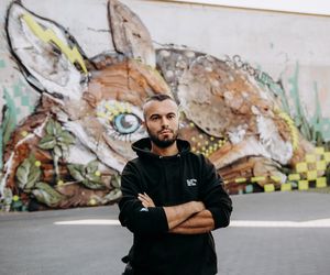 Nowy mural Bordalo II przy ul. Słowiańskiej w Łodzi