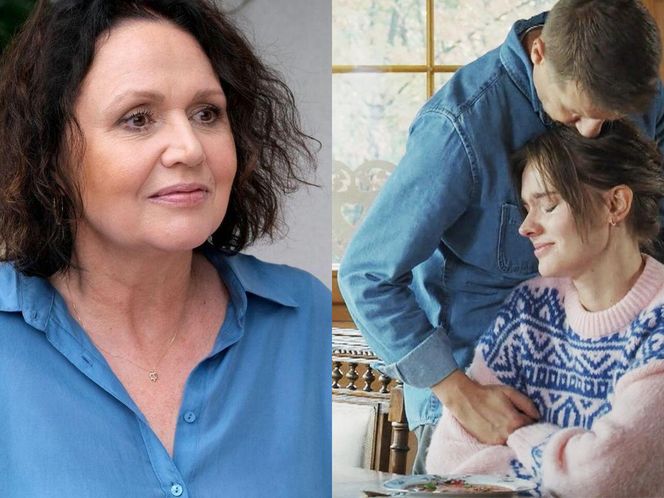 M jak miłość odc. 1825. Marysia (Małgorzata Pieńkowska), odcinek 1849. Paweł (Rafał Mroczek), Franka (Dominika Kachlik)