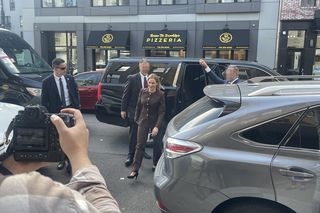 Pierwsza dama Marta Nawrocka w Pierożku na Greenpoincie