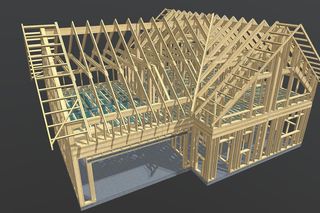 Dom szkieletowy Doroty i Macieja