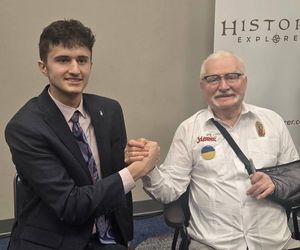 Lech Wałęsa w USA