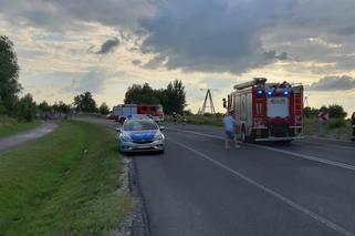 Kleszczów: Motocyklista zderzył się ze słupem. Zginął na miejscu