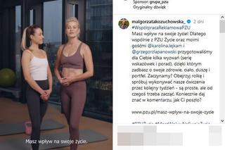 Małgorzata Kożuchowska pokazała brzuch