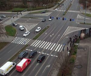 Dron koszalińskiej drogówki znowu w akcji. Posypały się mandaty za przejazd na czerwonym świetle 