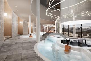 Wnętrza hotelu Mercure Szczyrk Resort zachwycają