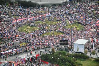 To wyzwanie razy dwa. Kilkanaście tysięcy policjantów na ulicach Warszawy