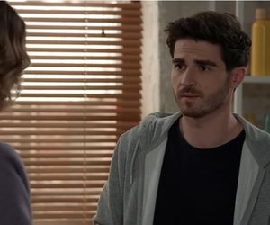 Pierwsza miłość odc. 4025. Kacper (Damian Kulec), Maja Łapacz (Julia Kamińska)