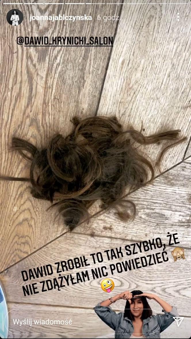 Joanna Jabłczyńska zmieniła fryzurę