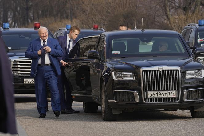 Władimir Putin i Alaksandr Łukaszenka. Spotkanie w Moskwie