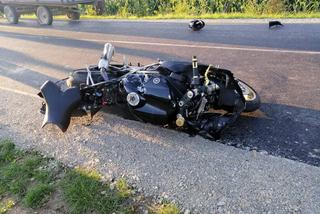 Pantalowice. Tragiczny wypadek motocyklisty [ZDJĘCIA]