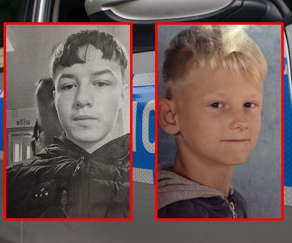 Zaginięcie w Gliwicach. Dominik i Szymon nie wrócili ze szkoły