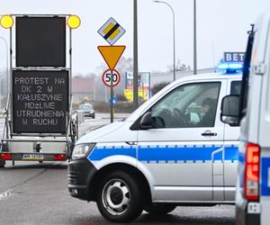 Protest rolników w Zbuczynie