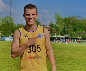 Patryk Wykrota na pierwszych mityngach lekkoatletycznych