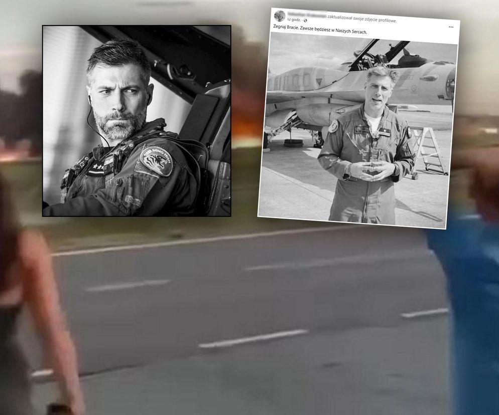 Katastrofa w Radomiu. Brat zmarłego pilota F-16 żegna go wzruszającym wpisem