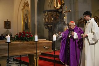 Uroczystości pogrzebowe śp. Danuty Ciesielskiej