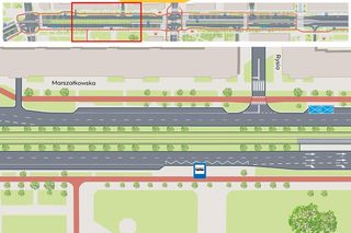 Marszałkowska w Warszawie zostanie zwężona. Tak wygląda przed przebudową 