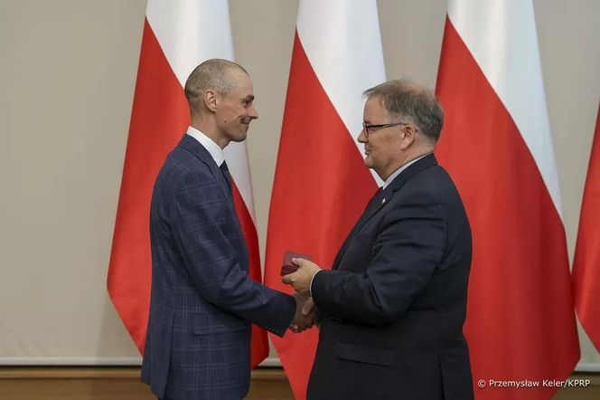 Piotr Żyła wyróżniony przez Dudę. El prezident