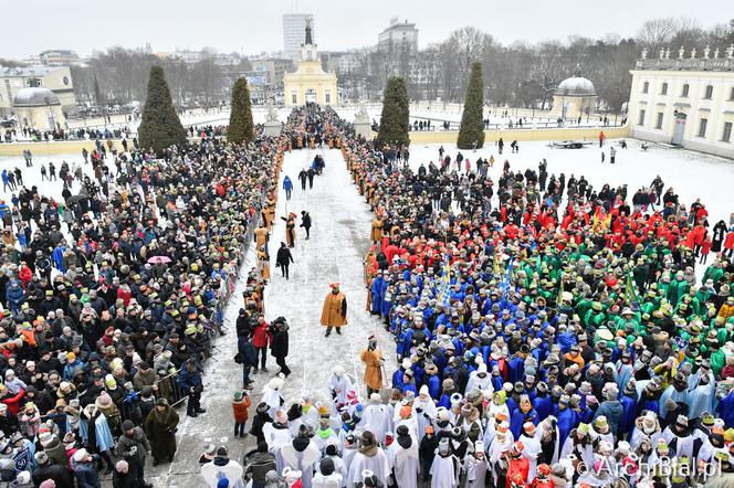 Barwny Orszak Trzech Króli w Białymstoku. Kilkanaście tysięcy osób wyszło na ulice