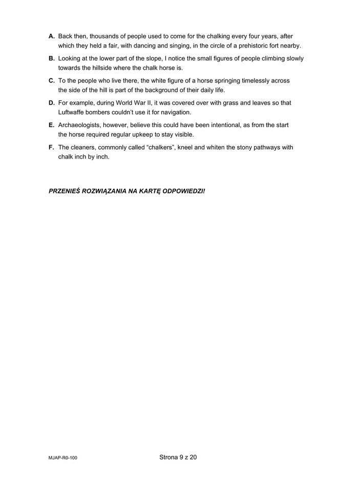 Matura 2025 angielski rozszerzony: ODPOWIEDZI do wszystkich zadań, gotowe rozwiązania matury z angielskiego - Formuła 2023 [8.05.2025]