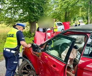 Śmiertelny wypadek pod Bytowem. Rodzice stracili 9-letnią córeczkę, ich synek walczy o życie [ZDJĘCIA]