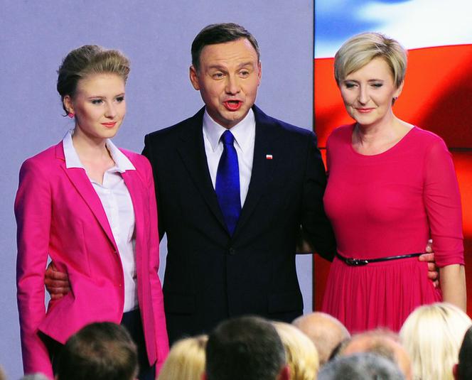 Andrzej Duda, Kinga Duda, Agata Duda