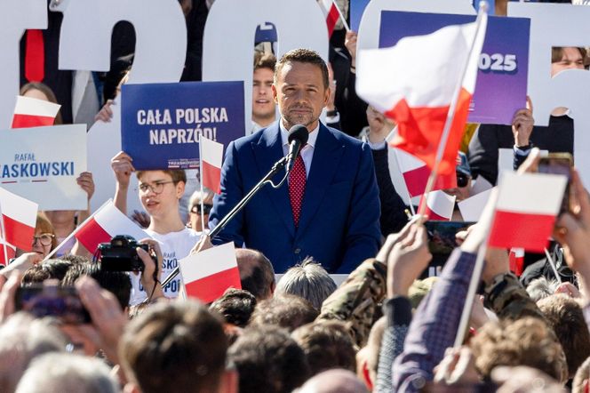 Wiec Rafała Trzaskowskiego w Poznaniu
