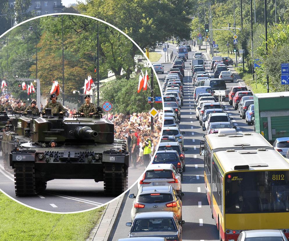 Kierowcy w gigantycznych tarapatach! Defilada z okazji Święta Wojska Polskiego zablokuje miasto