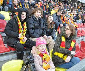 Kibice na meczu Korona Kielce - Radomiak (19 kwietnia 2024)