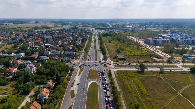 Miasteczko Wilanów w Warszawie. 