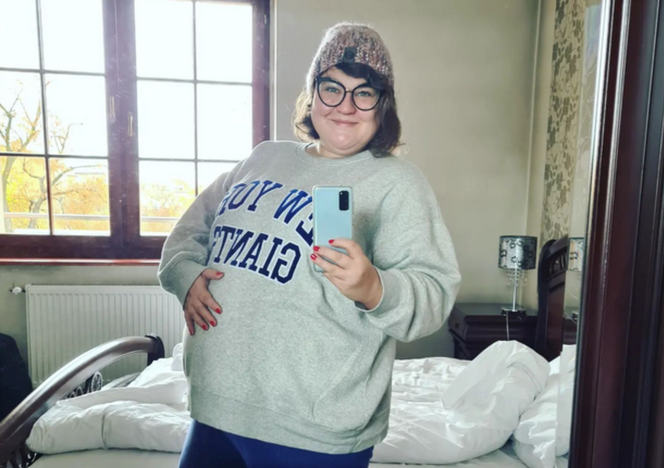 Dominika Gwit otwarcie o ciąży w wydaniu plus size. Fanki pytają, ile przytyła i czy stosuję dietę