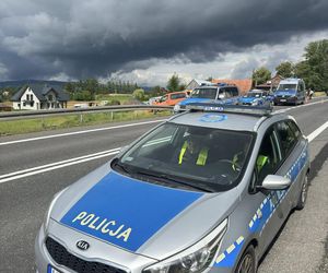 Koszmarny wypadek na DK 7 w Małopolsce! 8-latek w ciężkim stanie