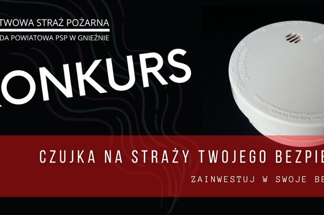 Czujka na straży bezpieczeństwa mieszkańców powiatu gnieźnieńskiego