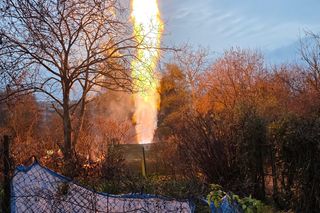 Pożar gazociągu w Krakowie. Pierwsze ustalenia śledczych