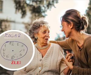 Jak przeprowadzić „test” na demencję u babci i dziadka? Narysuj zegar i daj im do wykonania jedno zadanie