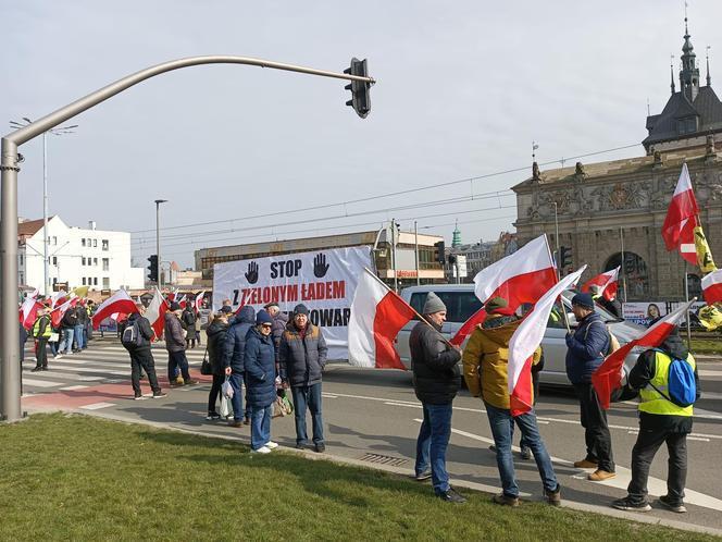 Rolnicy na ulicach Gdńska