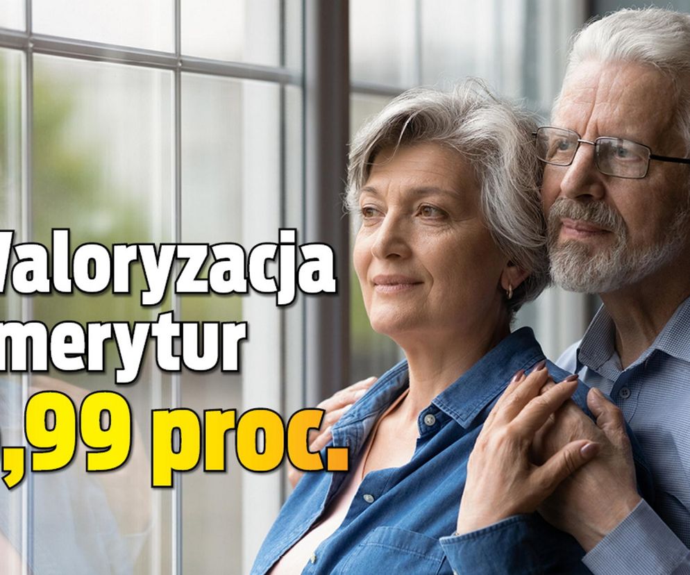 Waloryzacja emerytur 5,99 proc.