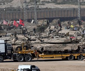 Czołgi w centrum miasta Gaza