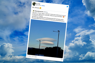 Niesamowity widok nad Polską. Chmury w kształcie UFO! [ZDJĘCIA]