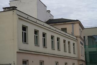 Ul. Staszica na kilka dni przed burzeniem budynków należących do SPSK 1