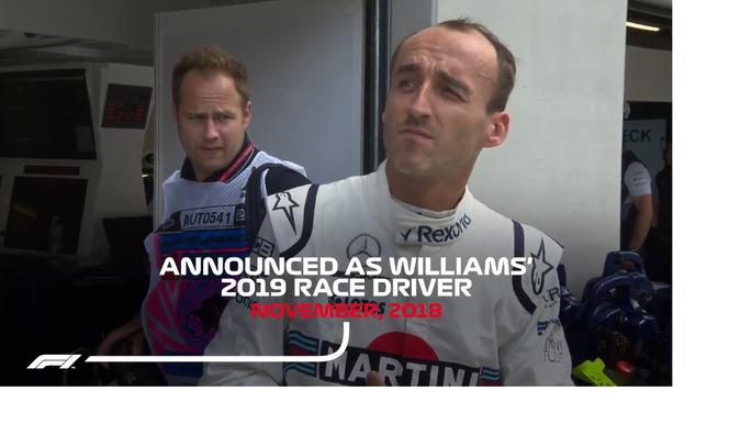 Robert Kubica, screen F1, Williams