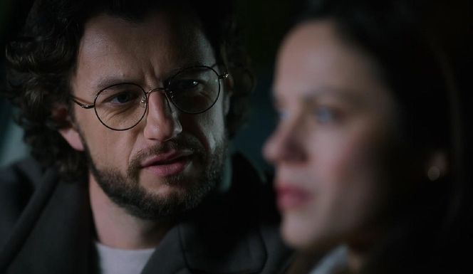 	M jak miłość odc. 1853. Kasia (Paulina Lasota), Mariusz (Mateusz Mosiewicz)