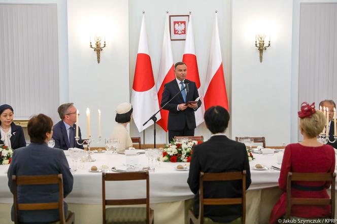 Para prezydencka spotkała się z japońską parą książęcą