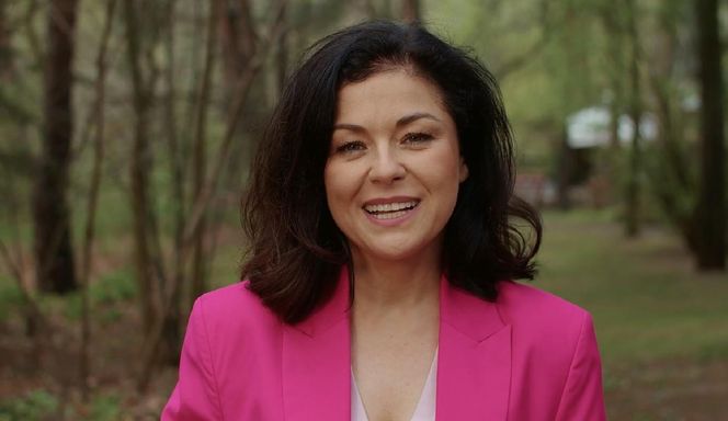 	M jak miłość kulisy serialu. Kinga (Katarzyna Cichopek) na planie