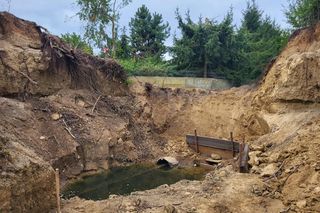 Remont przepustu na rzece Bukowej w Szczecinie