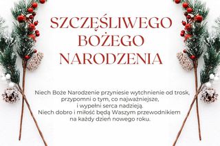 Życzenia na Boże Narodzenie