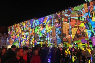To naprawdę robi wrażenie!. W Łodzi rozpoczął się festiwal Light Move Festival