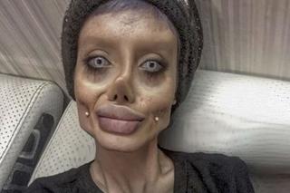 Szok! Zombie Angelina pokazała się bez makijażu