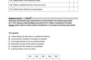 Matura 2024: angielski. Arkusze CKE i odpowiedzi. Poziom podstawowy [Formuła 2015]